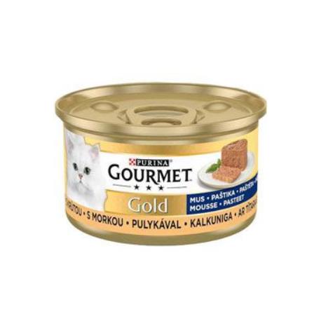 Gourmet Gold konz. mačka k.masa kura, pečeň 85g