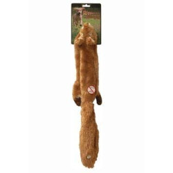 Hračka pes Veverka pískacie 61cm Skinneeez
