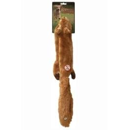 Hračka pes Veverka pískacie 38cm Skinneeez