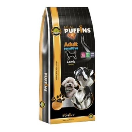 Puffins Adult Lamb Rice 1kg