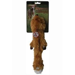 Hračka pes Liška pískacie 38cm Skinneeez