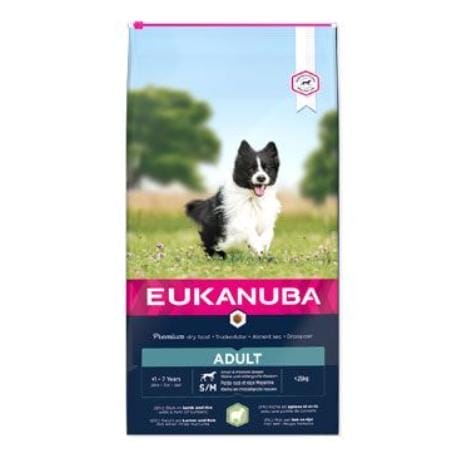 Eukanuba Dog Adult Lamb & Rice Small & Medium 12kg