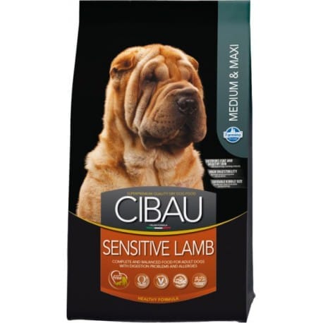 CIBAU Dog Adult Sensitive Lamb&Rice 12kg