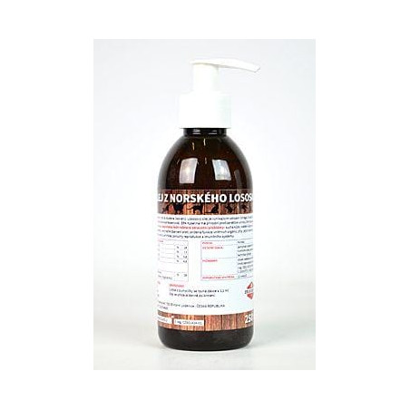 Lososový olej 100% kočka 250ml