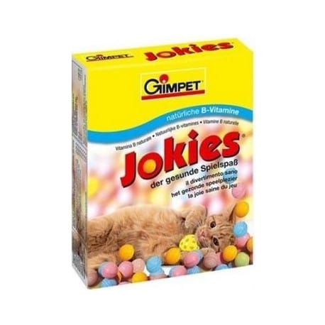 Gimpet kočka Kuličky Jokies s vit. 50g