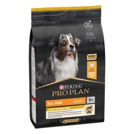 ProPlan Dog All Size Adult Light / Sterilised 14kg