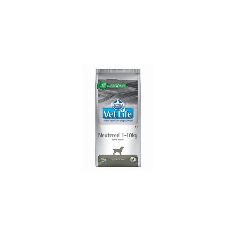 Vet Life Natural DOG Neutered 1-10kg 10kg