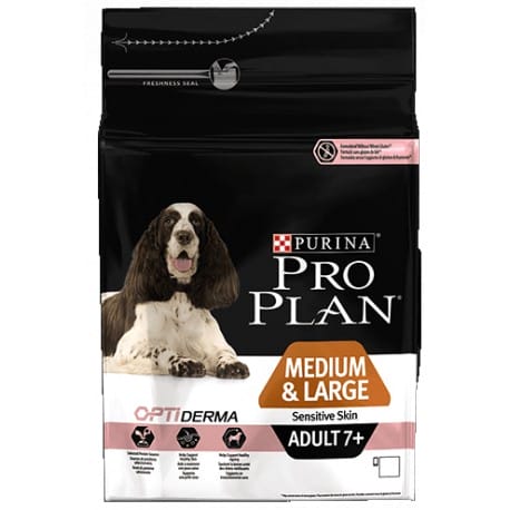 ProPlan Dog Adult 7+ Medium&Large Sens.Skin  3kg