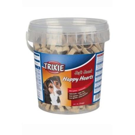 Trixie Soft Snack Happy Hearts srdíčka jehněčí 500g TR