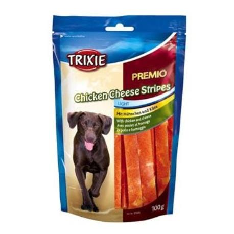 Trixie Premio CHICKEN CHEESE STRIPES se sýrem 100g TR