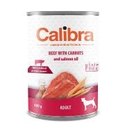 Calibra Dog konz.Adult hovädzie s mrkvou 400g