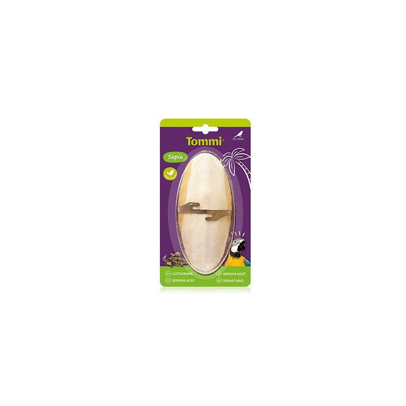Kost Sépiová na kartě/blistr 12cm
