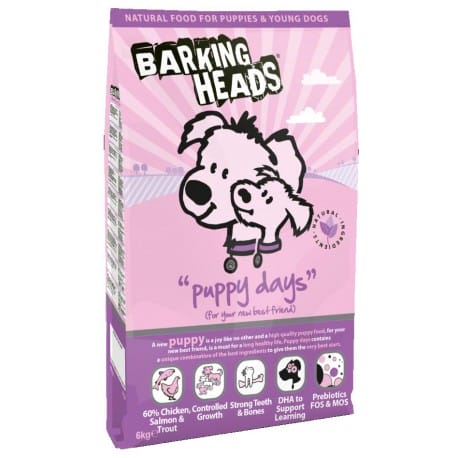 BARKING HEADS Puppy Days 6kg