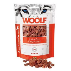 WOOLF pochoutka salmon chunkies