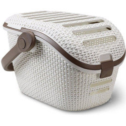 Curver přepravka Rattan 51x38x33cm mocha