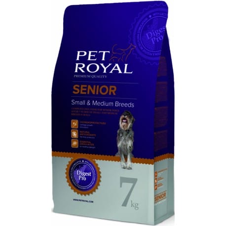Pet Royal Senior Dog Small & Medium Breed 7kg
