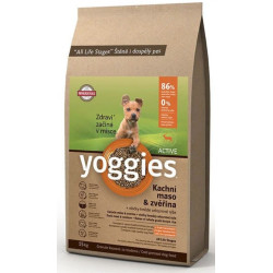 Yoggies Mini Active 15 kg kachna a zvěřina