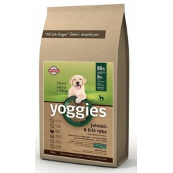 Yoggies Mini 15kg jehněčí a bílá ryba