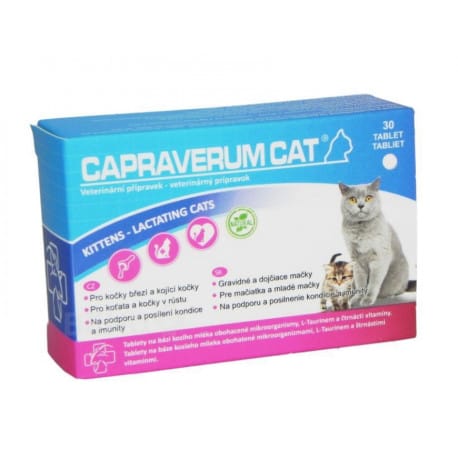 CAPRAVERUM CAT kittens-lactating cats 30tbl