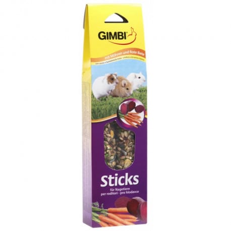 Gimborn Gimbi Sticks tyčka křeček zelenina 2ks