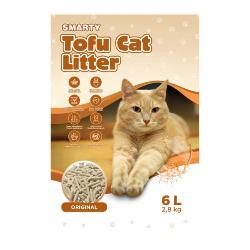 Podstielka Smarty Tofu Cat Litter-Original bez vône 6l