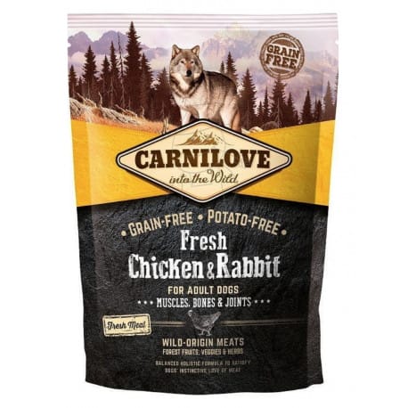 Carnilove Dog Fresh Chicken & Rabbit for Adult 1.5kg