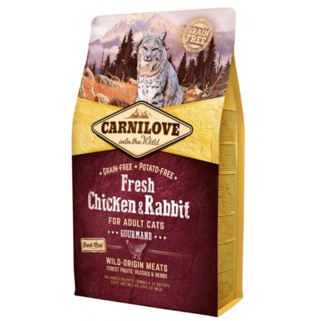 Carnilove Cat Fresh Chicken & Rabbit for Adult 2kg