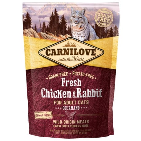 Carnilove Cat Fresh Chicken & Rabbit for Adult 400g