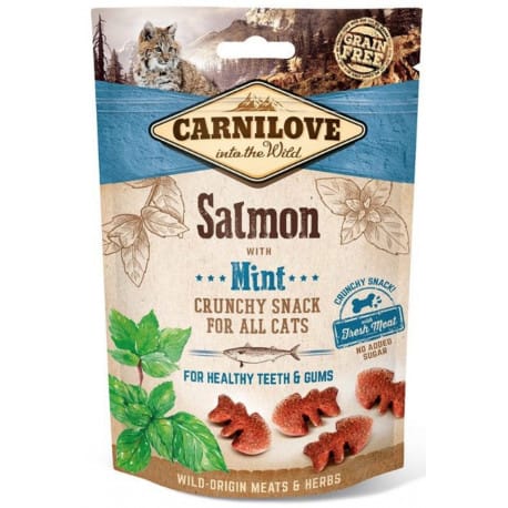 Carnilove Cat Crunchy Snack Salmon&Mint 50g