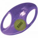 Kong Jumbler hračka pre psov gumová lopta rugby M / L 17,5