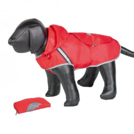 Nobby Rainy červená reflexná pláštenka pre psa 36cm