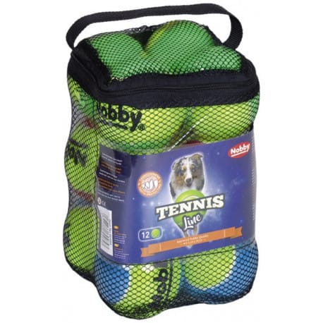 Nobby Tennis Line hračka tenisová loptička farebná M 6,5