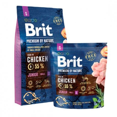 Brit Premium Dog by Nature Junior S 3kg