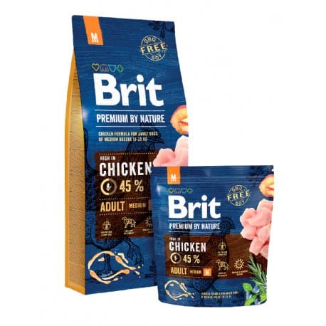 Brit Premium Dog by Nature Adult M 1kg