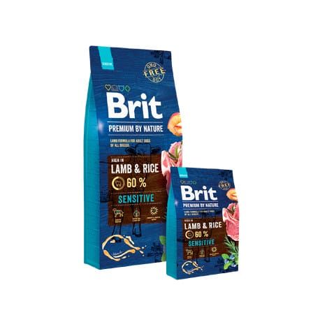 Brit Premium Dog by Nature Sensitive Lamb 3kg