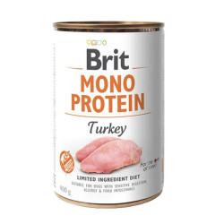 Brit Dog konz Mono Protein Turkey 400g