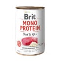 Brit Dog konz Mono Proteín Beef & Brown Rice 400g