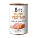 Brit Dog konz Mono Proteín Turkey & Sweet Potato 400g
