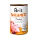 Brit Dog konz Paté & Meat Turkey 400g