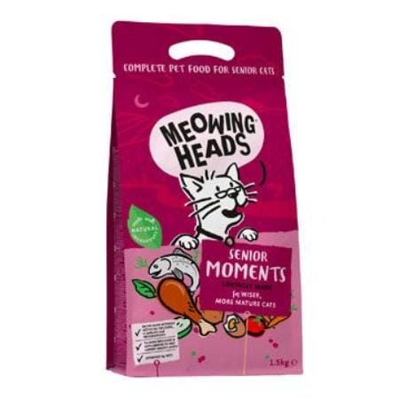 MEOWING HEADS Senior Moments NEW 1,5kg