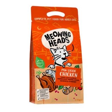 MEOWING HEADS Paw Lickin 'Chicken 1,5kg