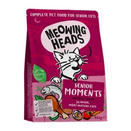 MEOWING HEADS Senior Moments NEW 450g