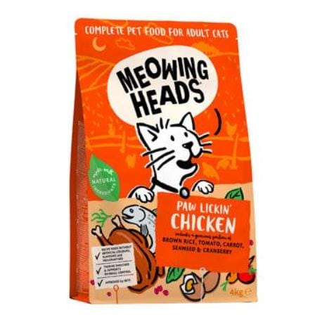 MEOWING HEADS Paw Lickin 'Chicken 4kg