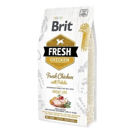 Brit Dog Fresh Chicken & Potato Adult Great Life 2,5kg