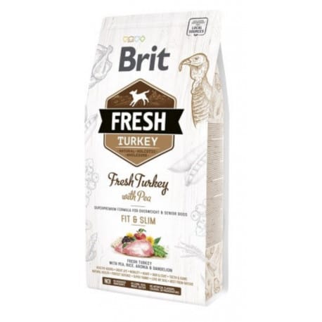 Brit Dog Fresh Turkey & Pea Light Fit & Slim 2,5kg