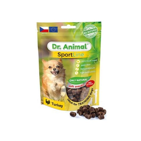 Pochoutka Dr. Animal Sportline krocan 100g 