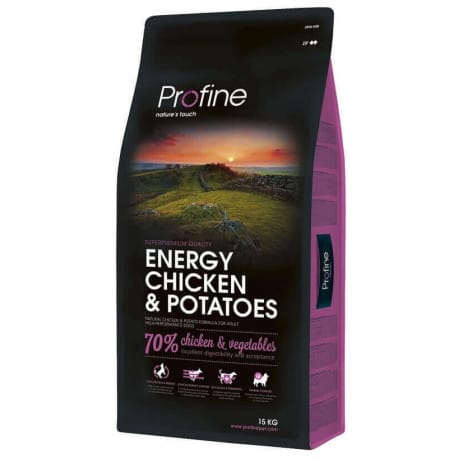 Profine NEW Dog Energy Chicken & Potatoes 15 kg