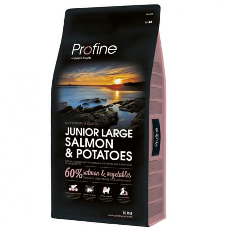 Profine NEW Dog Junior Large Salmon & Potatoes 15 kg