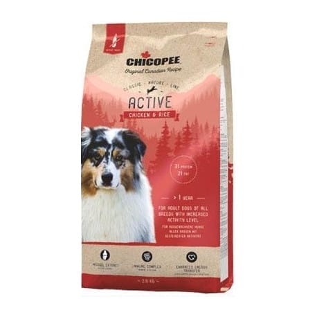 Chicopee Classic Nature Active Chicken-Rice 15kg