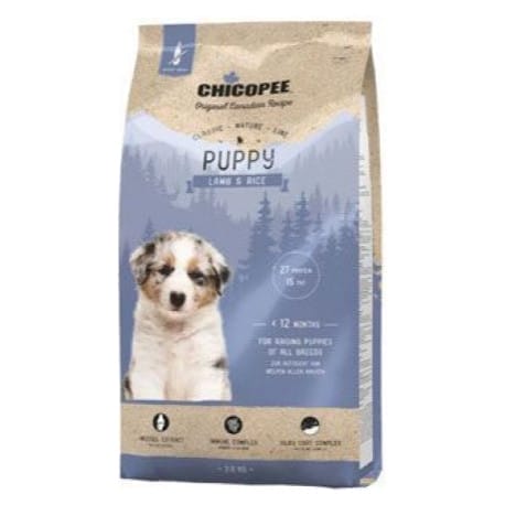  Chicopee Classic Nature Puppy Lamb-Rice 15kg